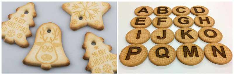 食品激光打標(biāo)，餅干激光打標(biāo)