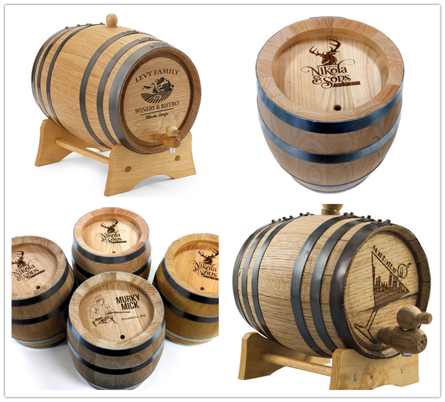 橡木桶激光雕刻,木桶激光雕刻機(jī)