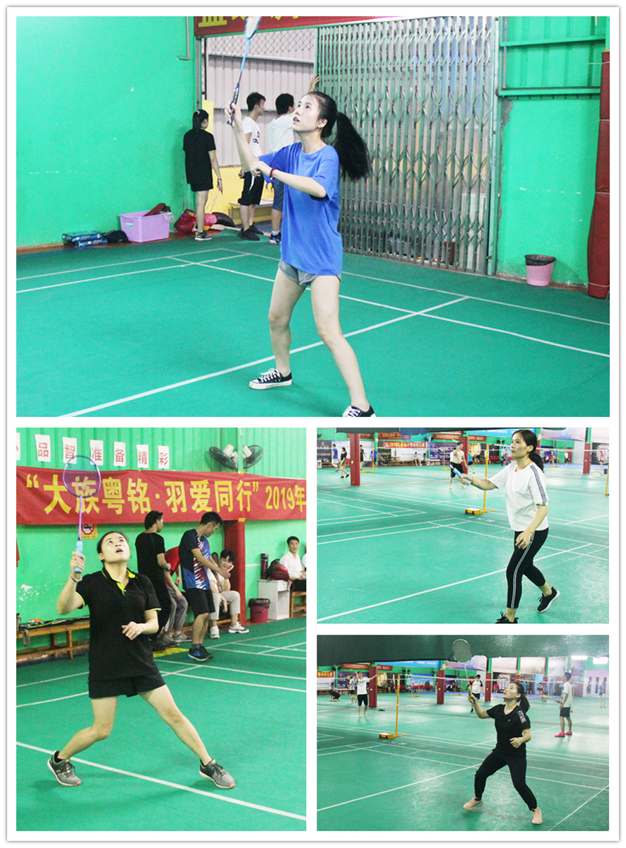 羽毛球比賽女單對(duì)決