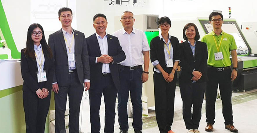 粵銘激光,大族粵銘,TMA2019展會現場照片