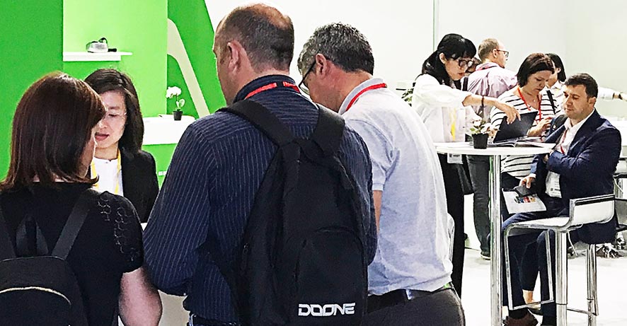 大族粵銘激光集團,TMA2019展會現場眾多采購商