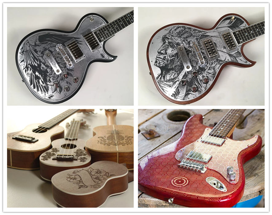 吉他激光雕刻機,吉他激光雕刻,激光雕刻吉他