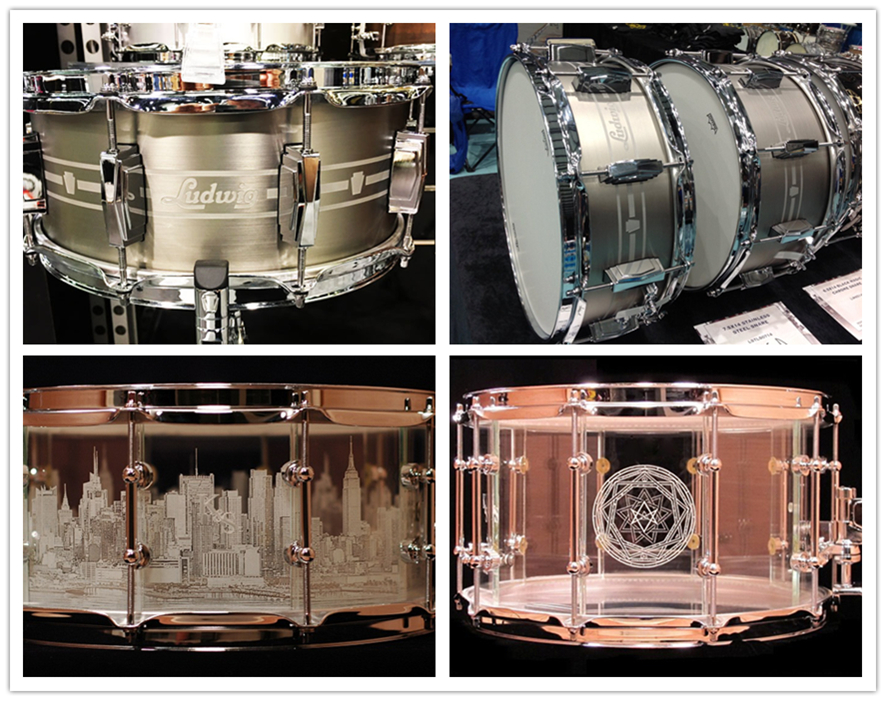 架子鼓激光雕刻機,激光雕刻架子鼓,架子鼓激光雕刻