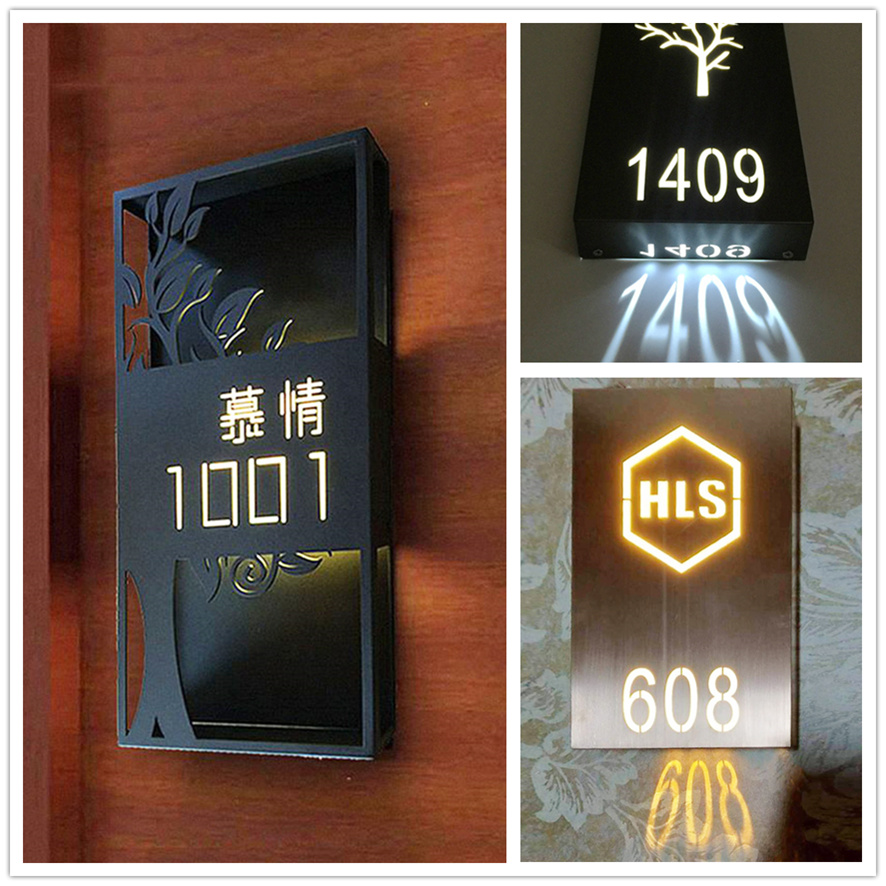 激光鏤空酒店房牌號(hào),酒店房牌號(hào)激光鏤空
