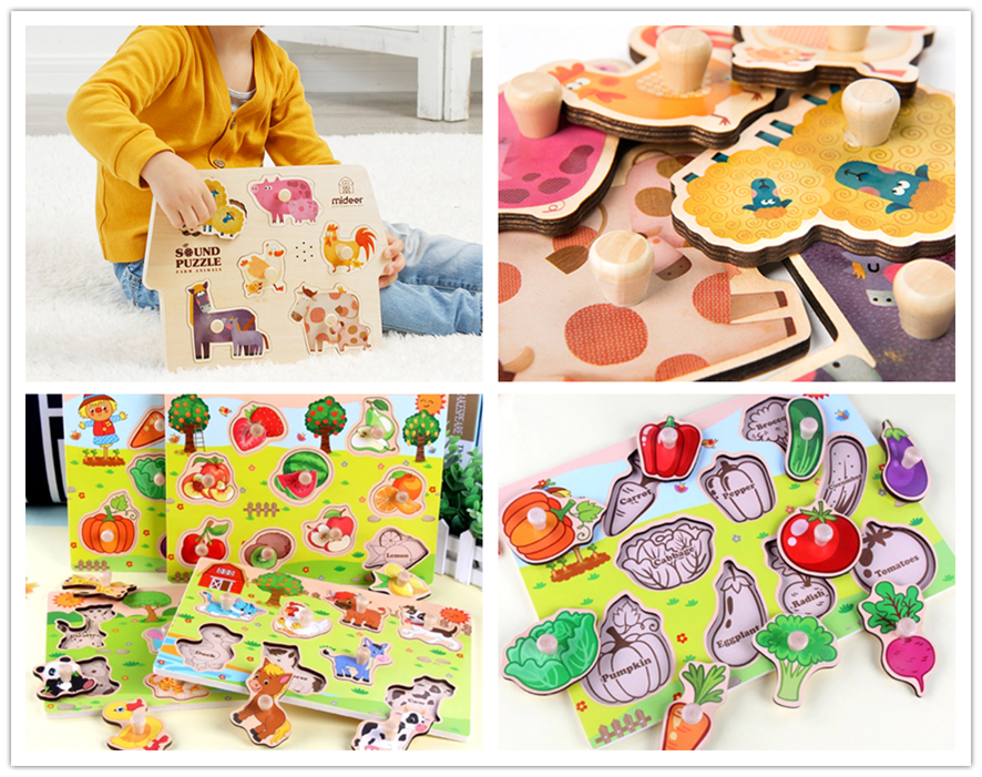 激光雕刻切割早教玩具