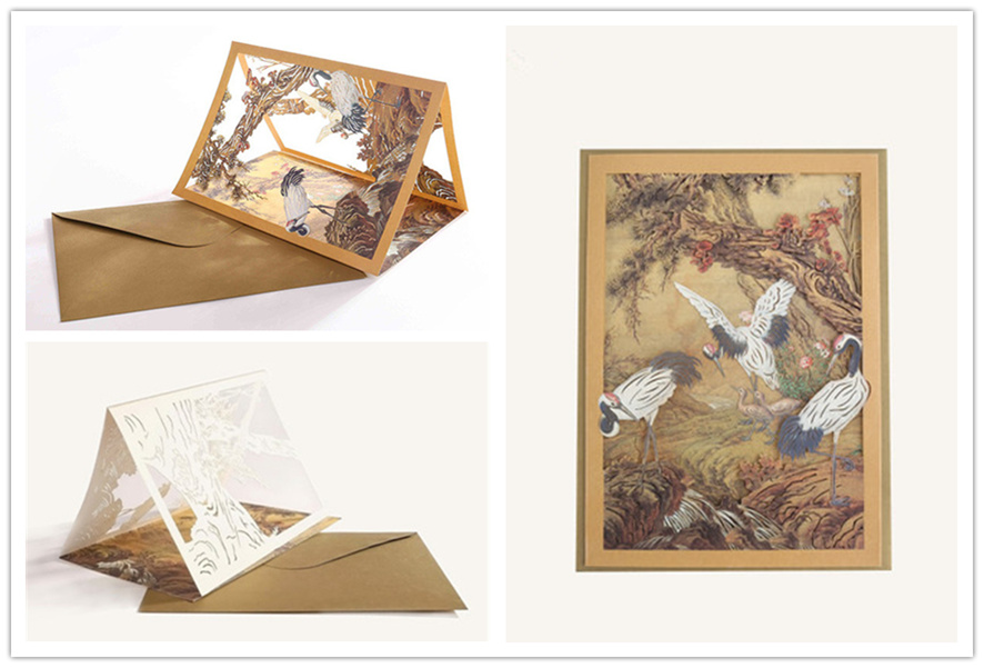 博物館文創(chuàng)圈激光雕刻鏤空工藝