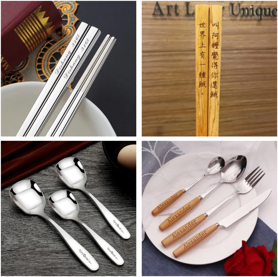 公勺公筷激光打標