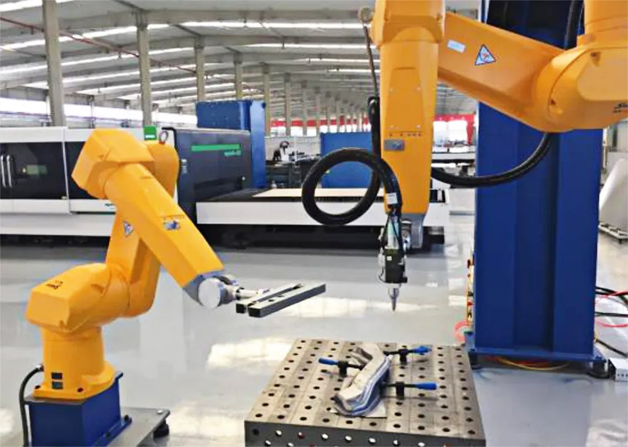 機械手協同作業