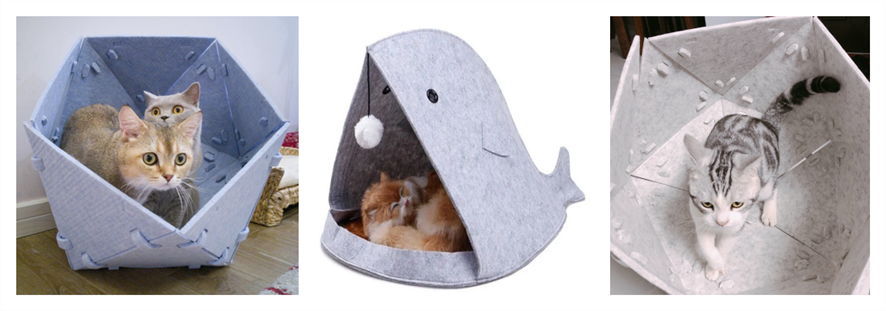 愛寵大作戰(zhàn)，通用激光切割機激光工藝為您解鎖N＋1種貓窩設計