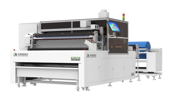 絲綢激光切割機(jī)，糾偏切割就是這么絲滑