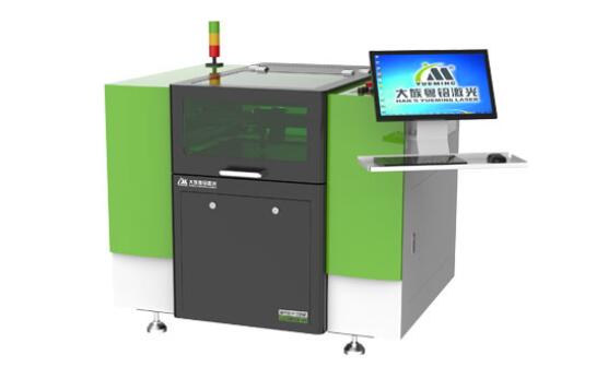 PET激光切割機，強力吸煙精密切割