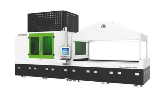 皮革激光打標機，智能抄版系統效率高