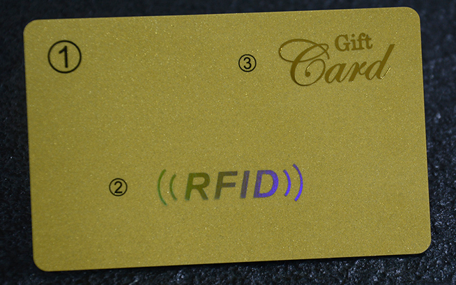 餐卡激光打標，你刷卡的樣子更有范兒了