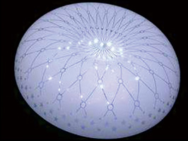 燈罩激光切割機(jī)，卡口治具精準(zhǔn)定位切割