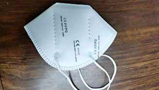 熔噴布激光雕刻機(jī)雕刻樣品