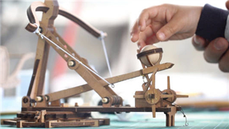 激光切割木質古戰車,古戰車激光加工,古戰車激光切割工藝