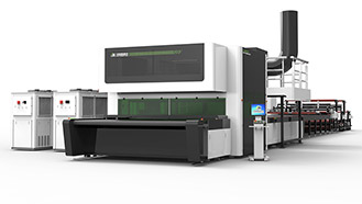 汽車安全氣囊雙頭異步激光切割機(jī)