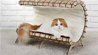 愛寵大作戰(zhàn)，通用激光切割機激光工藝為您解鎖N＋1種貓窩設計