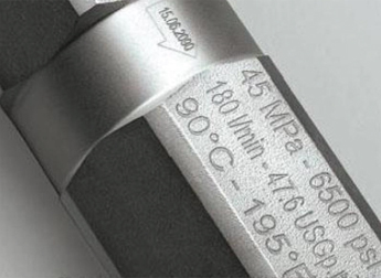 金屬汽車配件激光打標