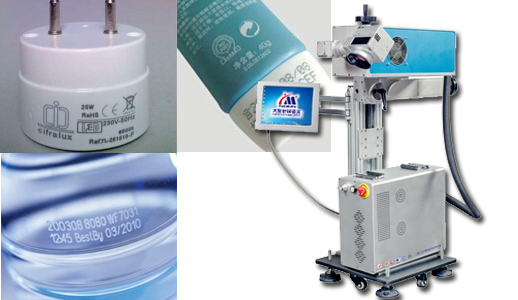 塑料瓶激光打標機
