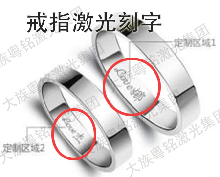飾品雕刻機,飾品激光雕刻,戒指刻字
