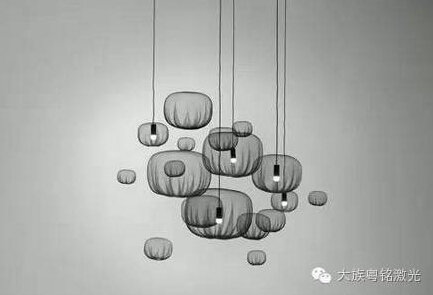 漂浮在空中的網燈,燈飾激光設備