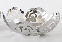 不銹鋼激光切割機創意金屬果盤，更貼近人心的設計