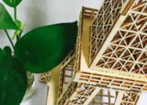 浪漫情懷@埃菲爾模型激光切割機，模型激光切割機價格