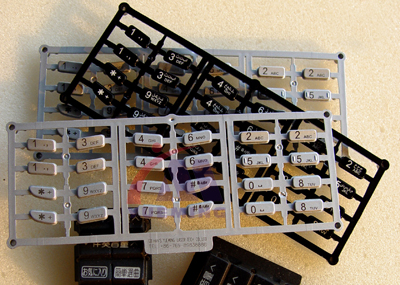 鍵盤激光打標(biāo)樣品