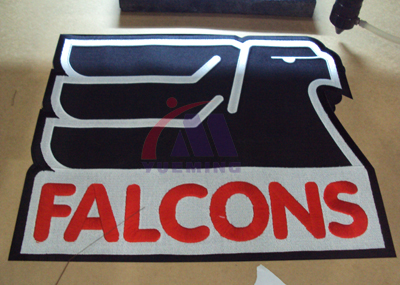 商標(biāo)激光切割樣品